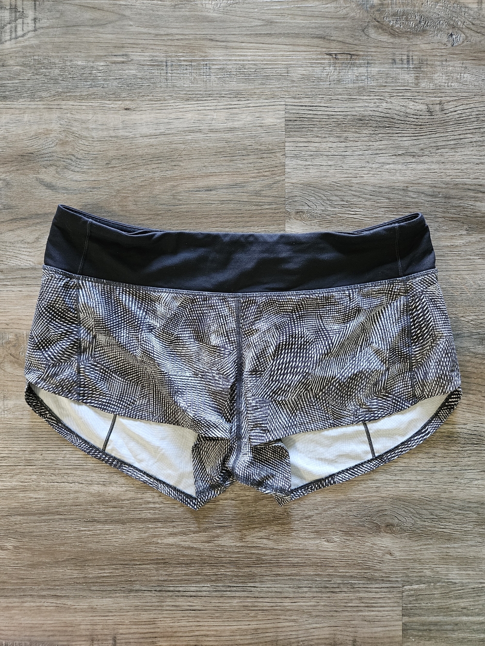 Lululemon Speed Up Short 2.5" - Velocity Mesh Island Mist Black